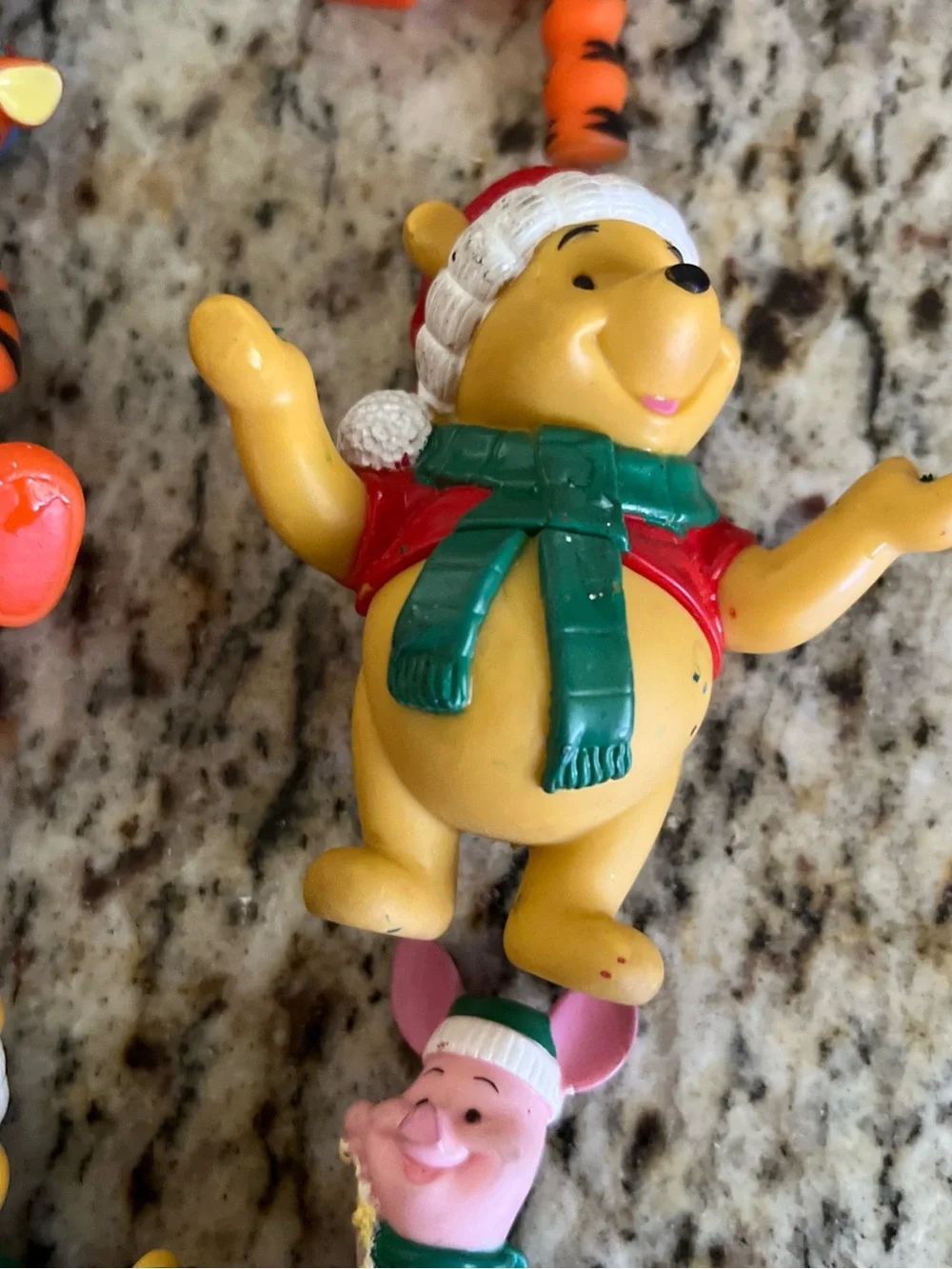Vintage Winnie The Poo Tigger, piglet Christmas light covers